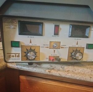 Gold touch plating machine